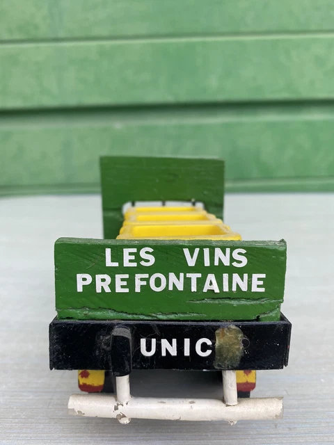 Jouet Ancien Funiculaire Renault Années 1930 En Bois – Miniature Vintage