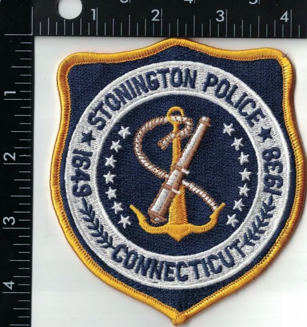 Stonington Police Patch Connecticut CT