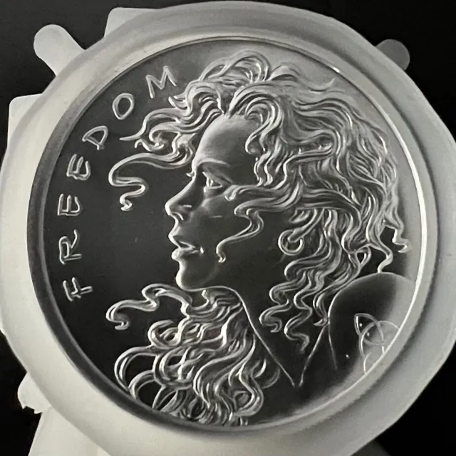 Freedom, Justice, Rising Virtues, Trivium Girls 1 oz .999 Silver Rounds 4 oz🔥