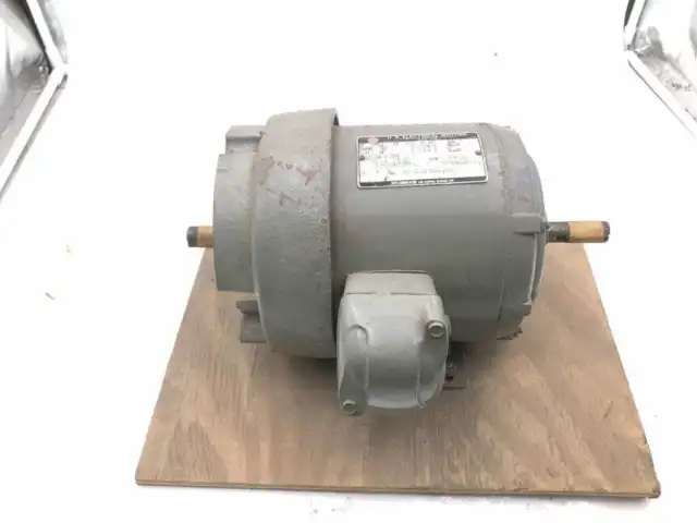 U.S. Electrical Motors 62.12505.881 1/2HP Dual Shaft Electric Motor 1745RPM 3PH