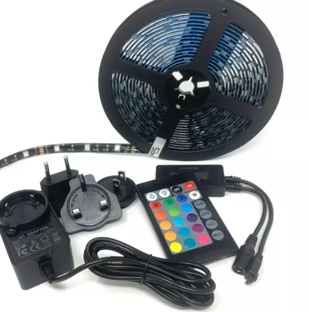 Navidad Tira Luces para Alexa Impermeable Recortable Medios Multicolor Ifft