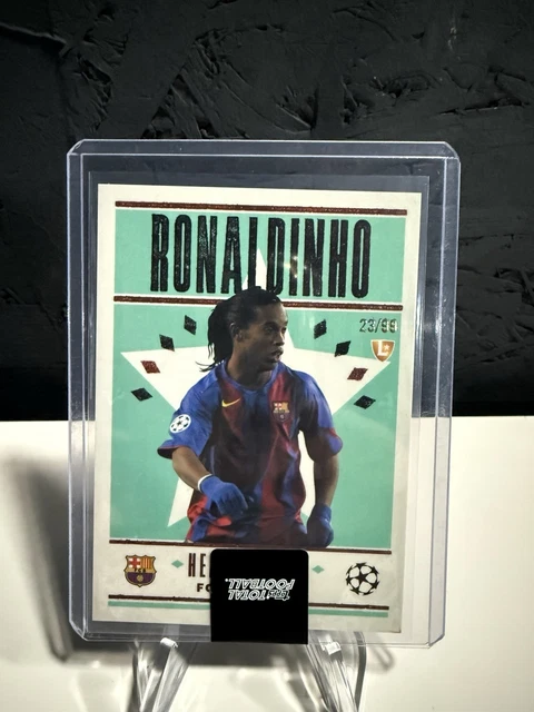 Topps TOTAL FOOTBALL ロナウジーニョ　1/1 RONALDINHO TOPPS TOTAL FOOTBALL 2023 2024 #CO32 PSG LIMITED