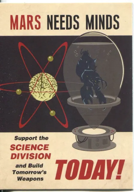 Mars Attacks Invasion Join The Fight Chase Card #3