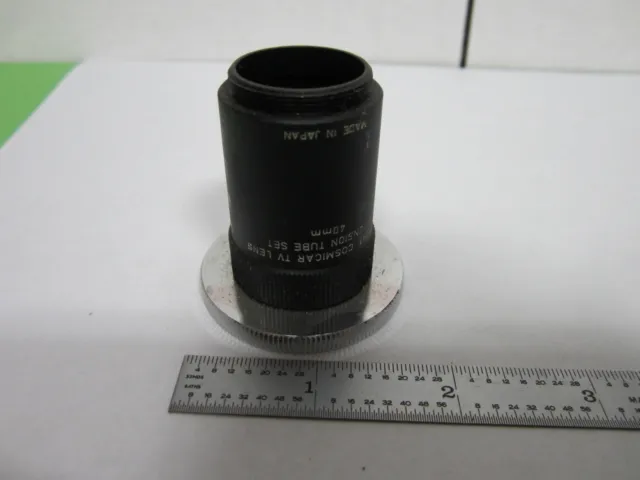 Microscope Part Lens X15 Extender Fujinon Zoom Camera Adapter Optics Bin#M9-07