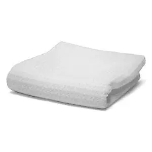 Mammoth All White Glass Waffle Weave Towel