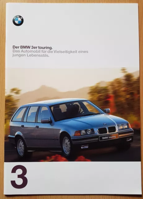 Prospekt BMW 3 er touring  -  E36  -  Ausgabe 2/97