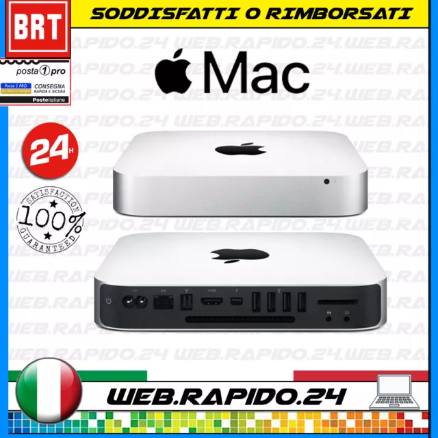 Ordinateur PC De Bureau Apple Mac Mini A1347 I5 (2014) * Å 2.7GHz RAM 4GB HDD