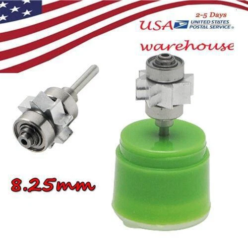 Denshine Dental Turbine Rotor Standard Torque Push for High Speed Handpiece