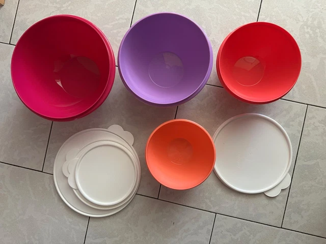 Lot deux saladiers bols conservation Tupperware NEUF 1.9 et 800ml - Arts de la table