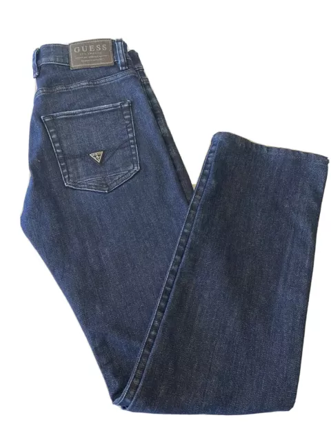 Jeans originali Guess USA W29 normali lavati con sigaretta slim fit