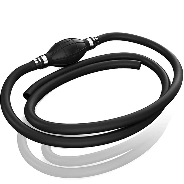 Newest High Flow Siphon Pump, Gasoline Oil Water Fuel Transfer Siphon ...