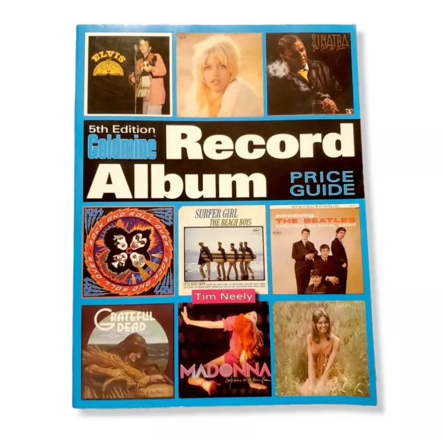 Goldmine Record Album Price Guide by Neely Tim Paperback Book 688 Pages 2007