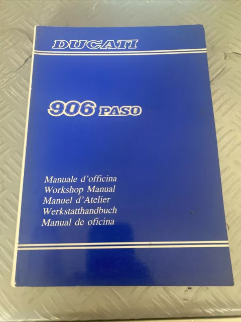 Manuale D'officina Ducati 906 Paso