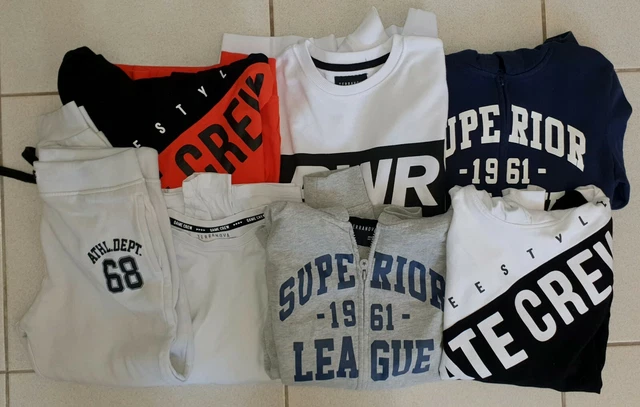 ragazzo bambino 5 felpe, shirt e pantalone tuta 11-13 anni Terranova