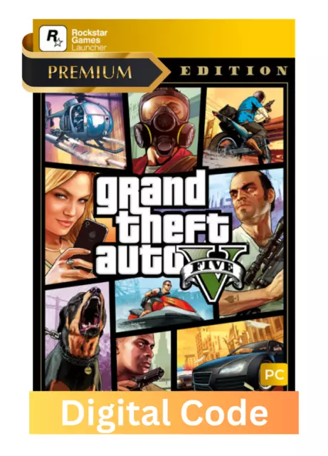 Grand Theft Auto V: Premium Edition (PC Rockstar Games Launcher