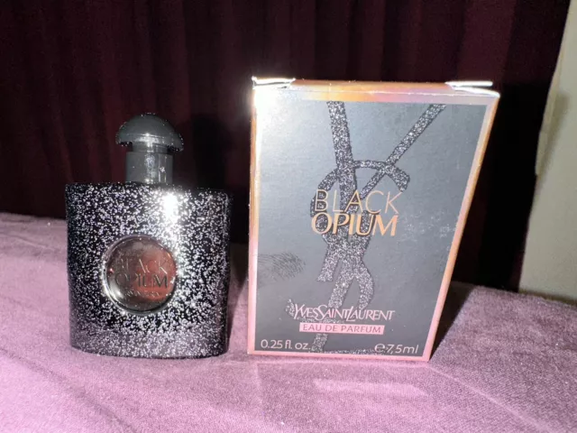 BLACK OPIUM EAU DE PARFUM 0.25 oz by Yves Saint Laurent BLACK OPIUM EAU DE PARFUM 0.25 oz by Yves Saint Laurent
