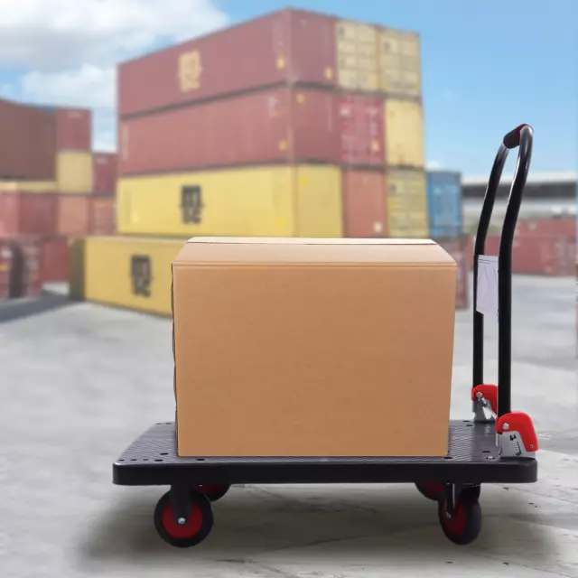 881 libbre carrello caricatore carrello con staffa scorrevole carrello piattaforma con maniglia 400 kg carico