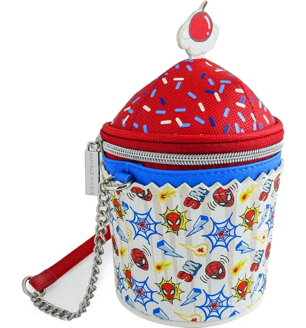 Danielle Nicole Spider-Man Cupcake Small (MINI) Size Crossbody Bag New Sealed