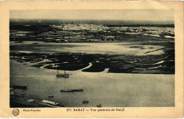CPA AK MOROCCO RABAT - general view of SALE (92792)