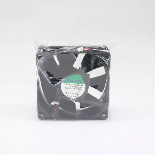 SUNON KD2412AMBX-6A 24V 7.2W 12cm Inverter Dual Ball Cooling Fan#XR