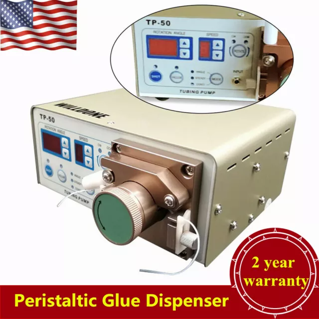 110V Peristaltic Glue Dispenser Machine Automatic Mode/ Manual Mode Durable