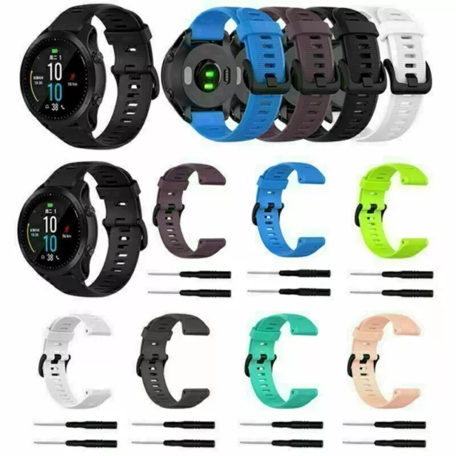 For Garmin Forerunner 945&935/Fenix5 Silicone Wristband Watchband Bracelet Strap