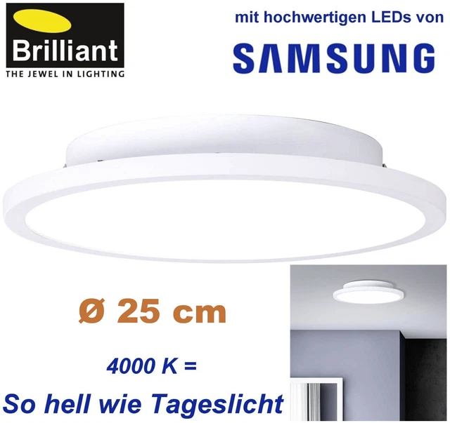 REV PROFILINE LED Deckenleuchte 18W - 2260lm 4000K Für Büro & Wohnen