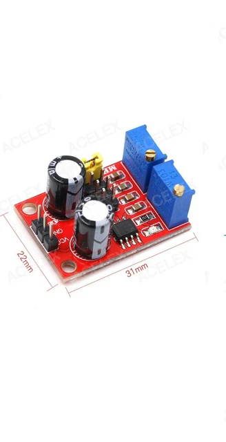 Module Pulse Generator Adjustable NE555 ADJUSTABLE FREQUENCY Square Wave Pulse Generator Module £5.04 ...