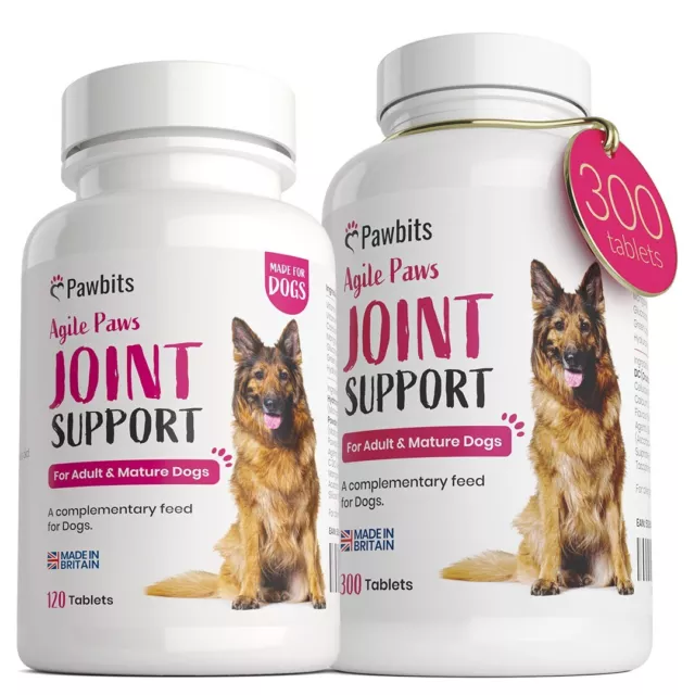 Adult Dog Glucosamine, Chondroitin Hip & Joint Supplements for Older Mature Dogs