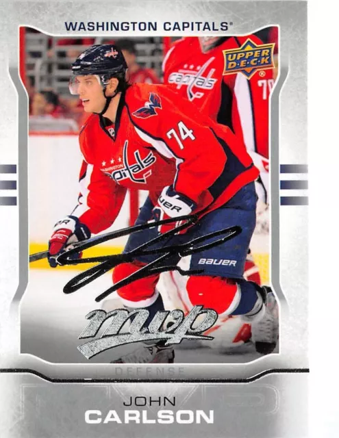 2014-15 Upper Deck MVP Silver Script #3 John Carlson