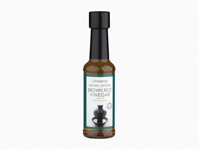 Solla trasparente 100% Purea Biologica Aceto di Riso Marrone Aromatico Prezioso 150Mlx3