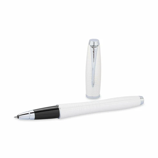 Stylo Bille Parker Beta Premium Gris - Encre Noire - Vintage - Fabriqué En Inde - Neuf
