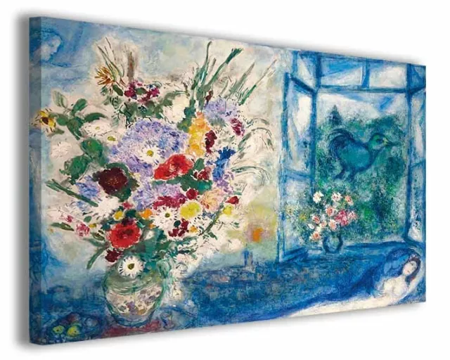 QUADRI FAMOSI MARC Chagall VI stampe su tela riproduzioni famose  arredamento EUR 49,00 - PicClick FR
