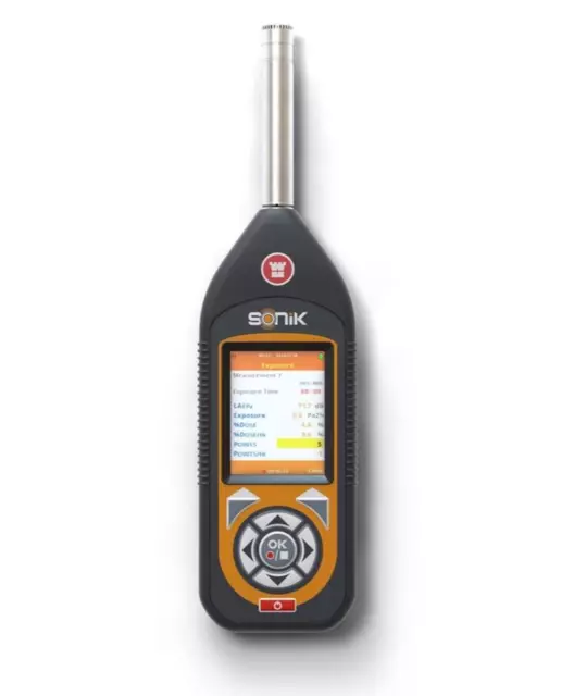 Castle 01GA242S Sound Level Meter, 25dB to 143dB, 8kHz max 01GA242S