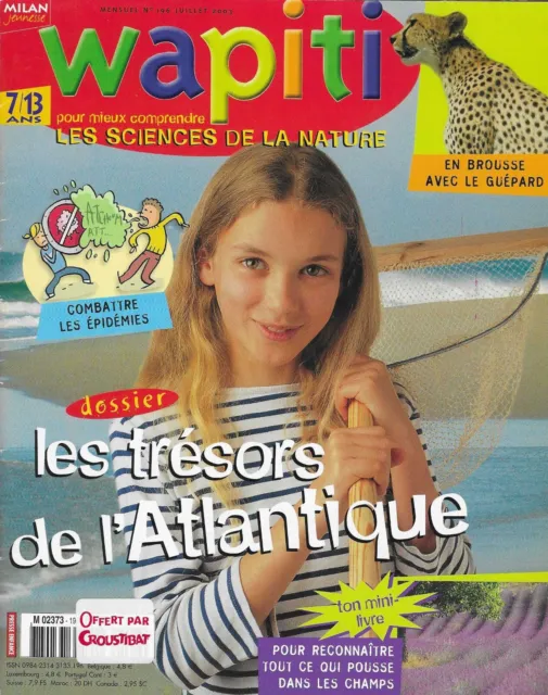 WAPITI N°196 de 2003 - les trésors de l'Atlantique - TBE