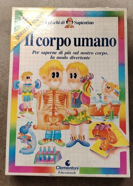 Clementoni Superanatomia – Gioco Educativo Sul Corpo Umano Con Realtà Aumentata, Scheletro E Organi, 5 Sensi, 7+ Anni