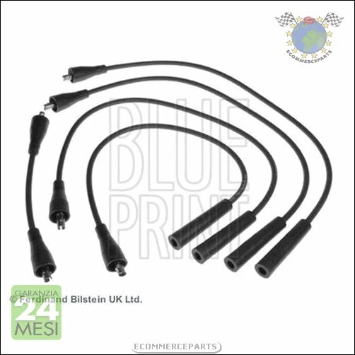 VALEO Kit Cavi Accensione 346130 - Set Da 3 Cavi In Silicone REACTIVE - Diametro 7 Mm - Qualità F