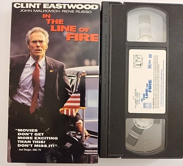 Opening To In The Line Of Fire 1993 Vhs IN THE LINE of Fire (VHS, 1993) **Buy 2 Get 1 Free** £3.89 - PicClick UK