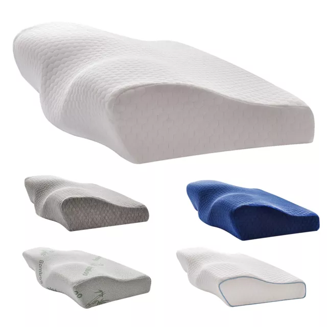 Orthopedic Memory Foam Pillow Ergonomic Cervical Neck Protection for Pain Relief