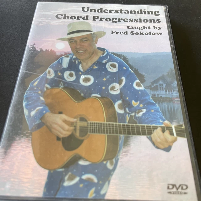 UNDERSTANDING CHORD PROGRESSIONS DVD By Fred Sokolow GOOD 10.95