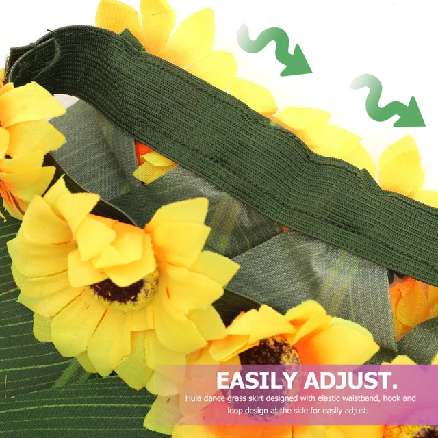 Floral Necklace Leis Hawaiian Clothing Hawaiian Necklace Props 11