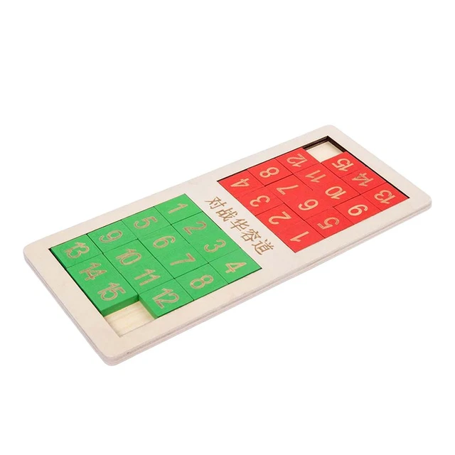 BRAIN TEASER SLIDING Puzzle Learning Toys Sliding Puzzle for Matching
