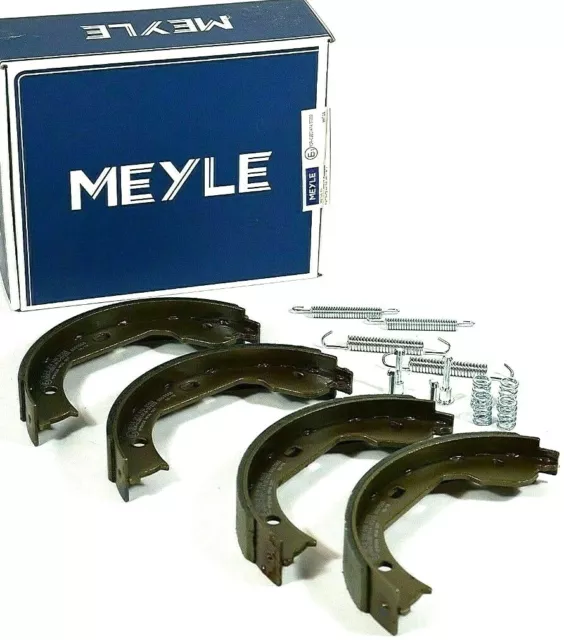 ORIGINAL MEYLE BREMSBACKEN SATZ + ZUBEHÖR FÜR HANDBREMSE BMW 5er E60 E61