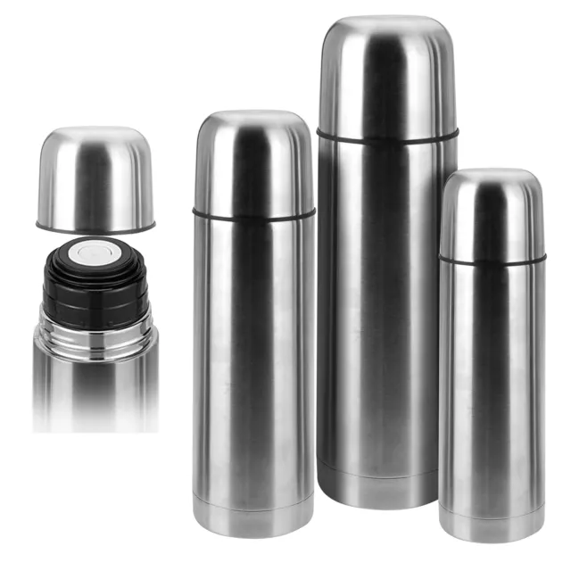 Thermos Flasche Edelstahl Isolierkanne Thermosflasche Thermoskanne Isoflasche