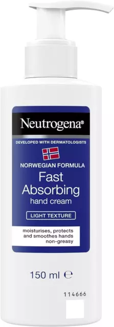 Norwegian Formula Fast Absorbing Hand Cream 150 Ml