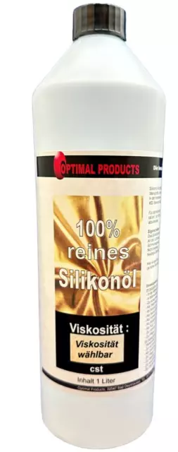 Silikonöl 100 % REIN 50 cst 1 X 1 liter