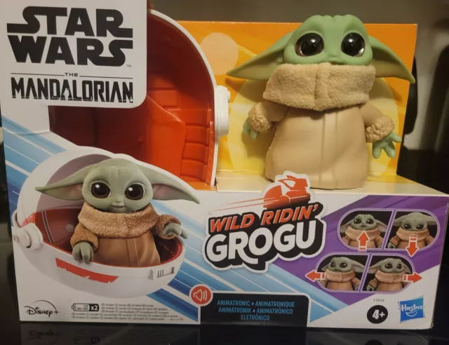 Star Wars Wild Ridin' Grogu Baby Yoda Mandalorian Disney Animatronic The Child