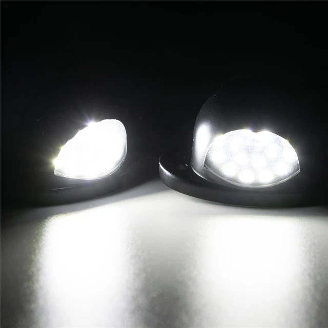 2x LED License Plate Light White Tag Lamp For 1994-2001 Dodge RAM 1500 2500 3500