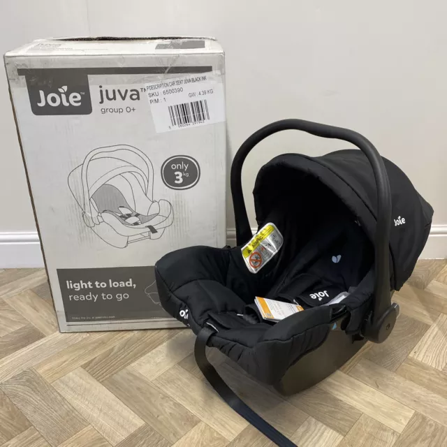 Asiento de coche clásico Joie Juva 0+ tinta negra - precio de venta sugerido por el fabricante £ 55