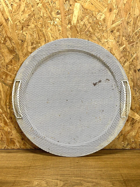 Grande Plato Servilletero Rigitule, Metal, Años 50,60 ', Vintage, Diseño Matégot